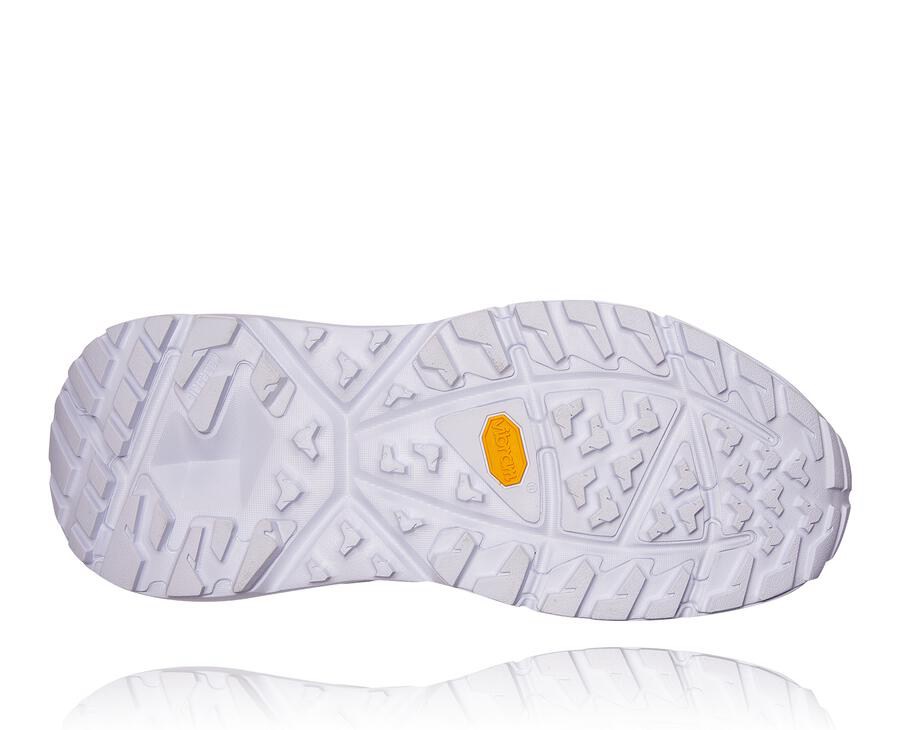 Tenis Hoka One One Trail Mujer Grises - Kaha Bajos Gore-Tex - ZQNU78012